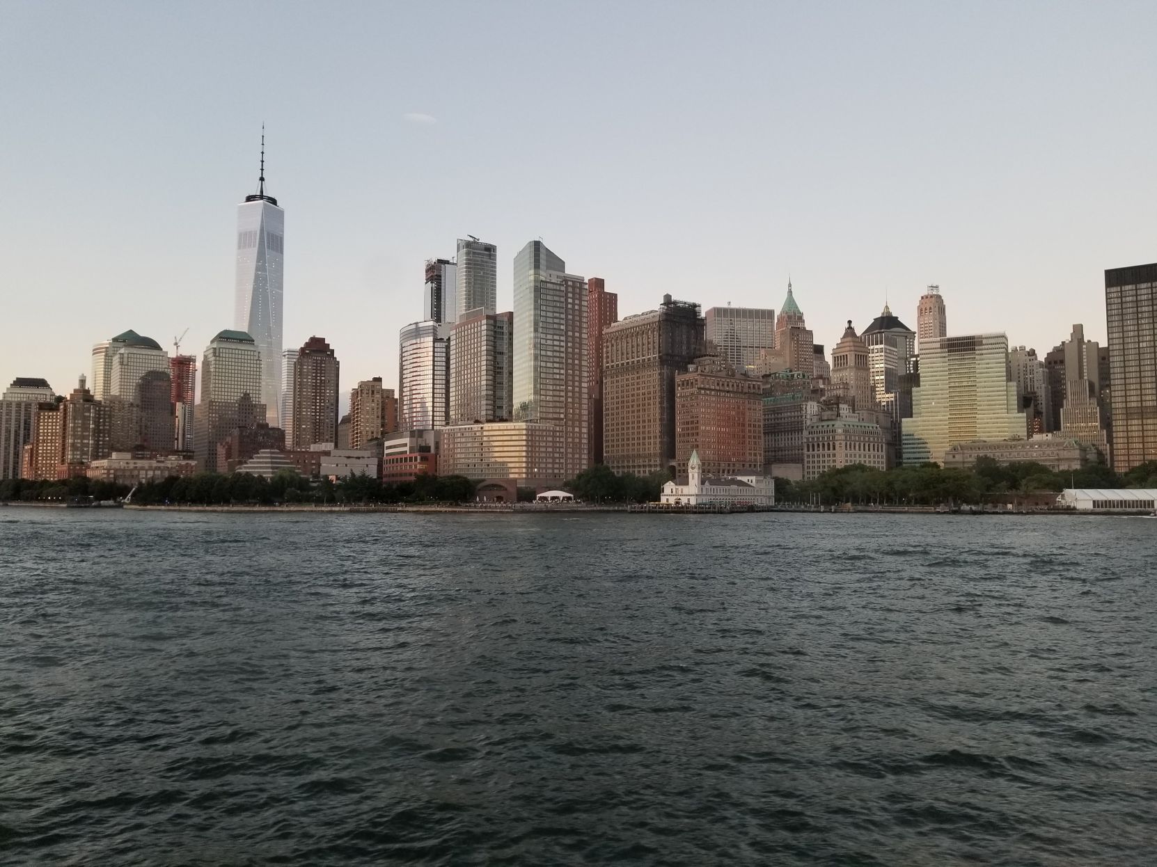 NYC Skyline at sunset